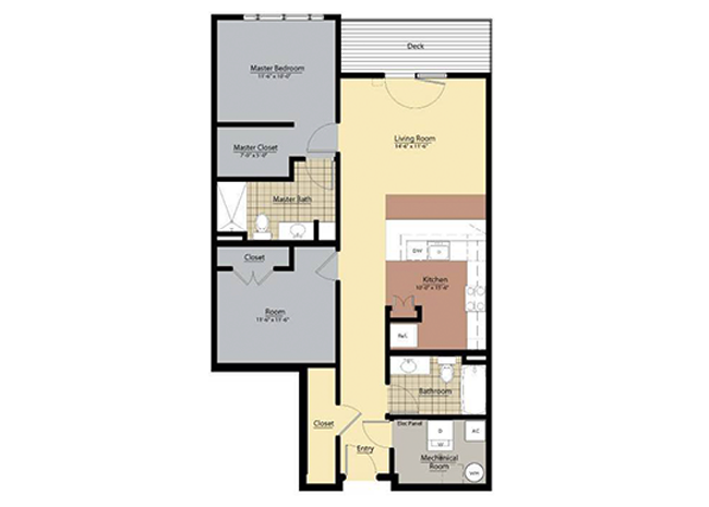 Apartment Floor Plans | The Square on Butler